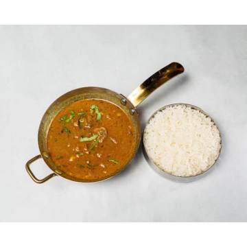 Mutton Sukka Masala (Boneless served with Rice / Parotta)