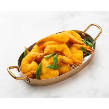 Golden Fried Prawns